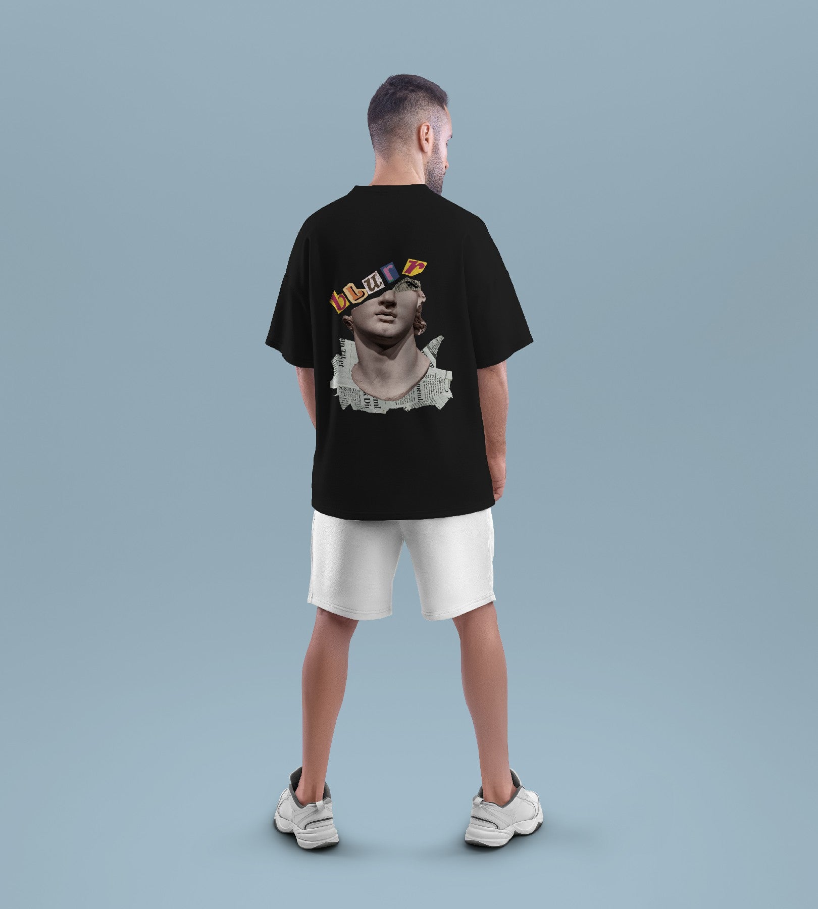 Blurr News unisex oversize T-shirt 240GSM