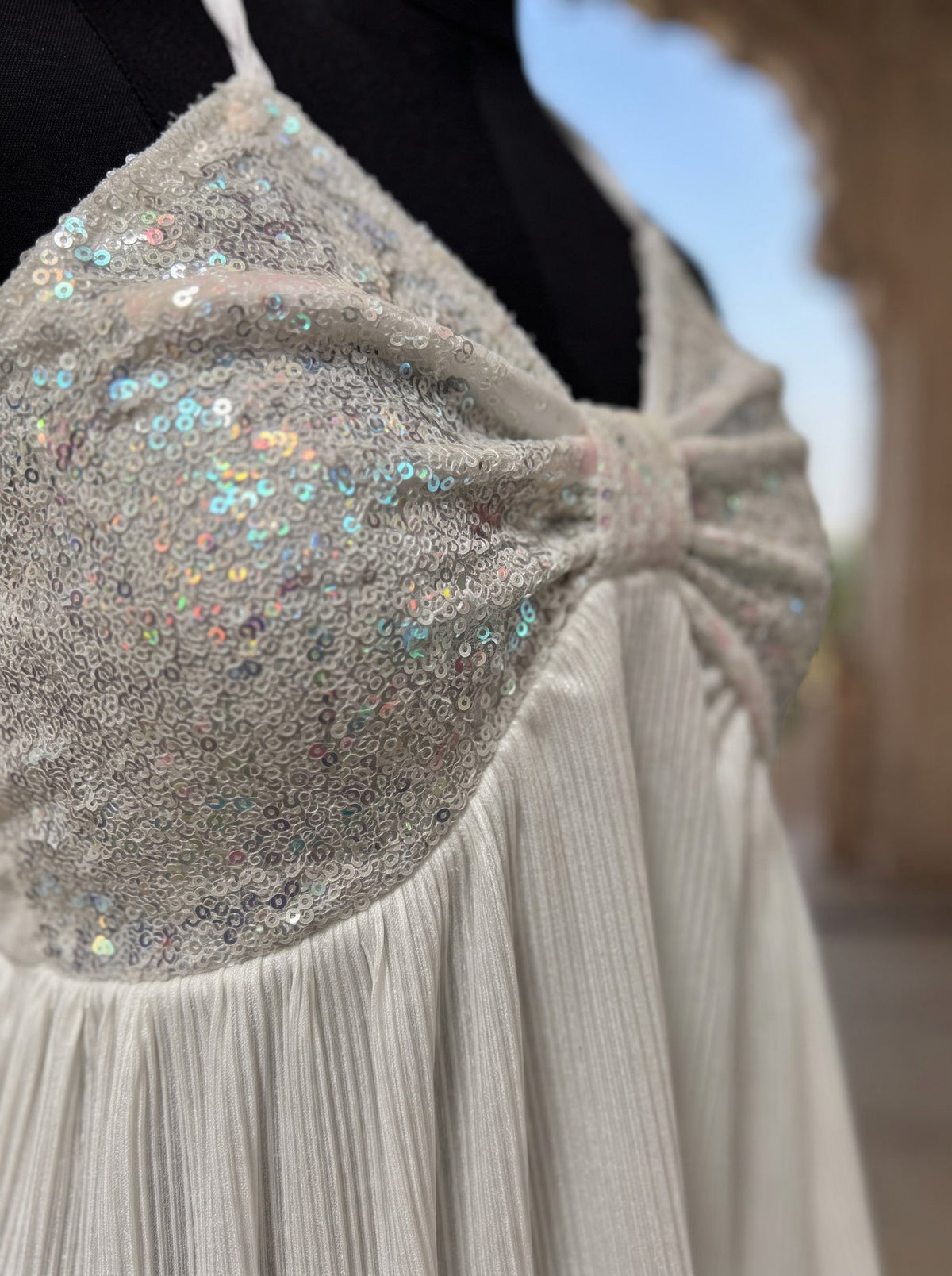 Dario Embellished Cami — White